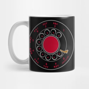 Rotary Dial Retro Mug